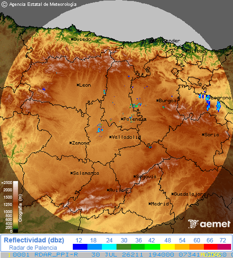 Radar de Castilla y León Radar