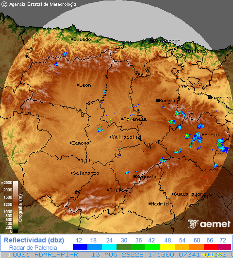 Radar de Castilla y León Radar