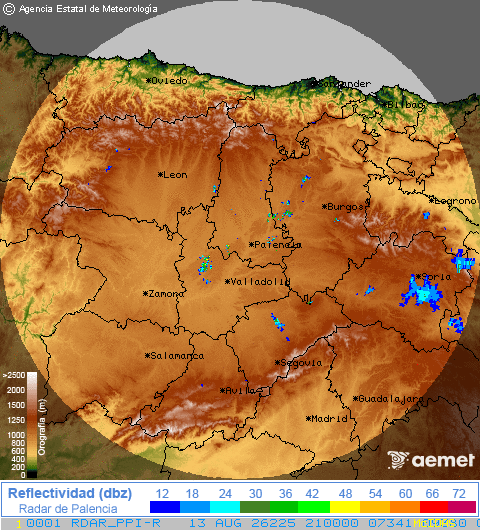 Radar de Castilla y León Radar