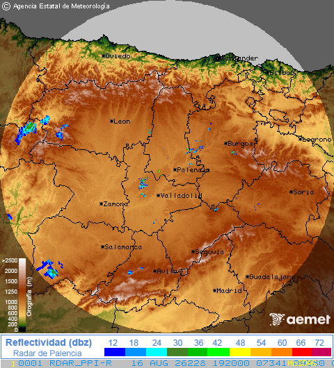 Radar de Castilla y León Radar
