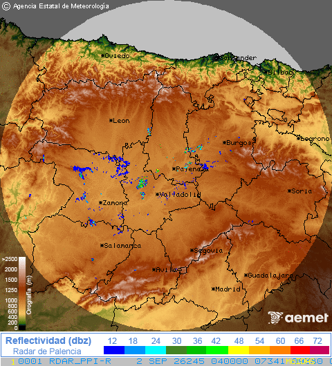 Radar de Castilla y León Radar