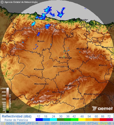 Radar de Castilla y León Radar
