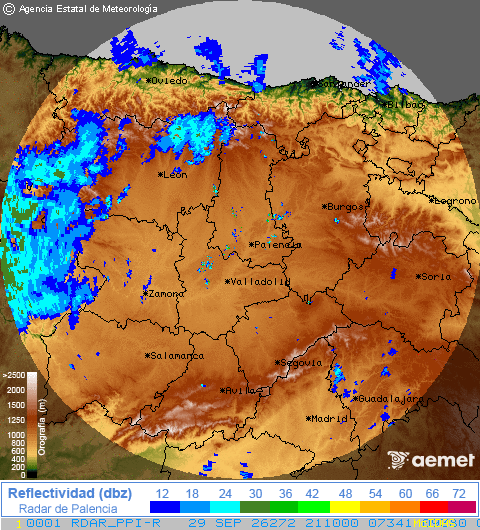 Radar de Castilla y León Radar
