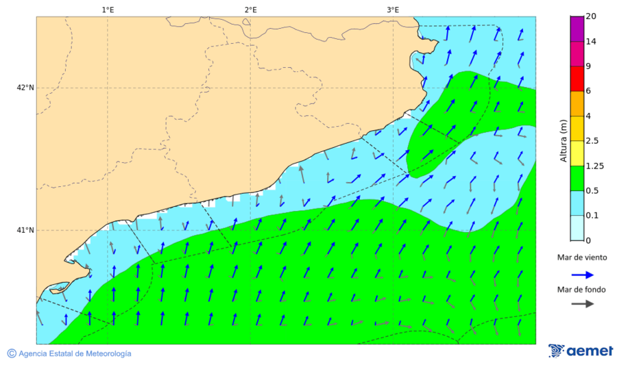 Kostaldeetako irudia asteazkena, 2025ko urriak 29, ordua: 01:00
