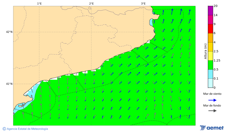 Kostaldeetako irudia asteazkena, 2025ko urriak 29, ordua: 19:00