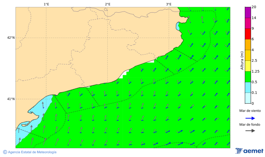 Kostaldeetako irudia larunbata, 2025ko azaroak 01, ordua: 13:00