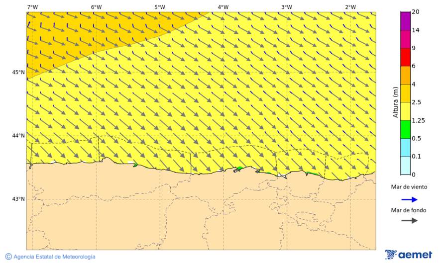Imagen de Zonas Costeras martes, 04 noviembre 2025 a las 01:00