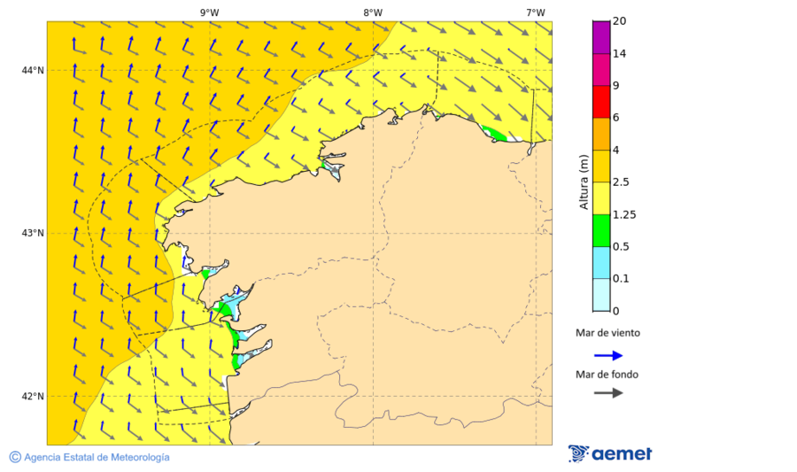 Imaxe de Zonas Costeiras martes, 4 novembro  2025 01:00