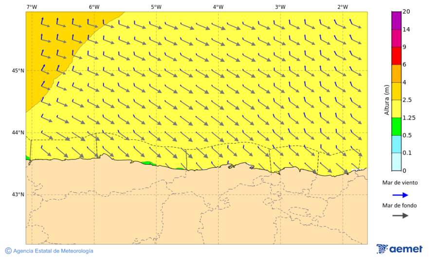 Imagen de Zonas Costeras martes, 04 noviembre 2025 a las 07:00
