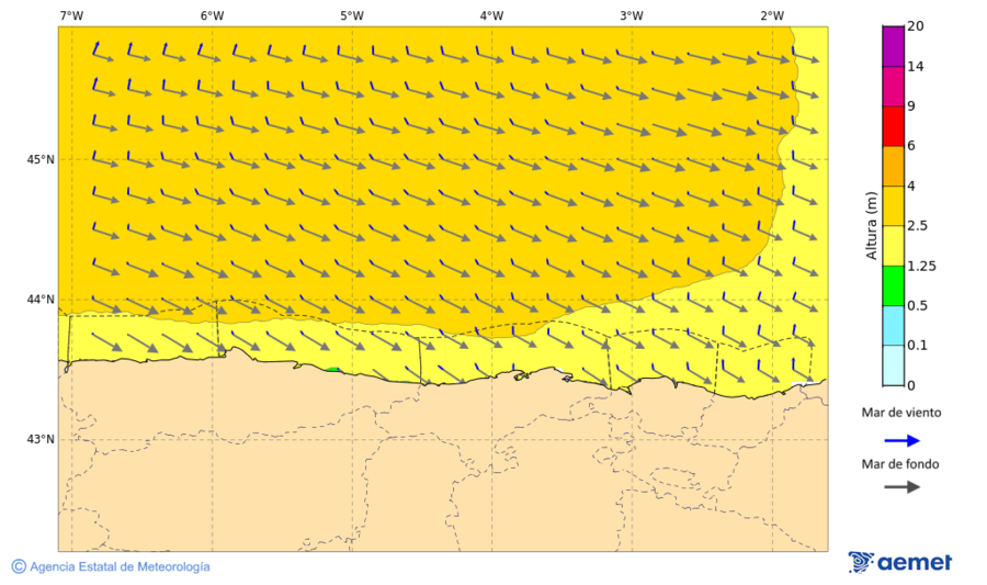 Imagen de Zonas Costeras martes, 04 noviembre 2025 a las 22:00