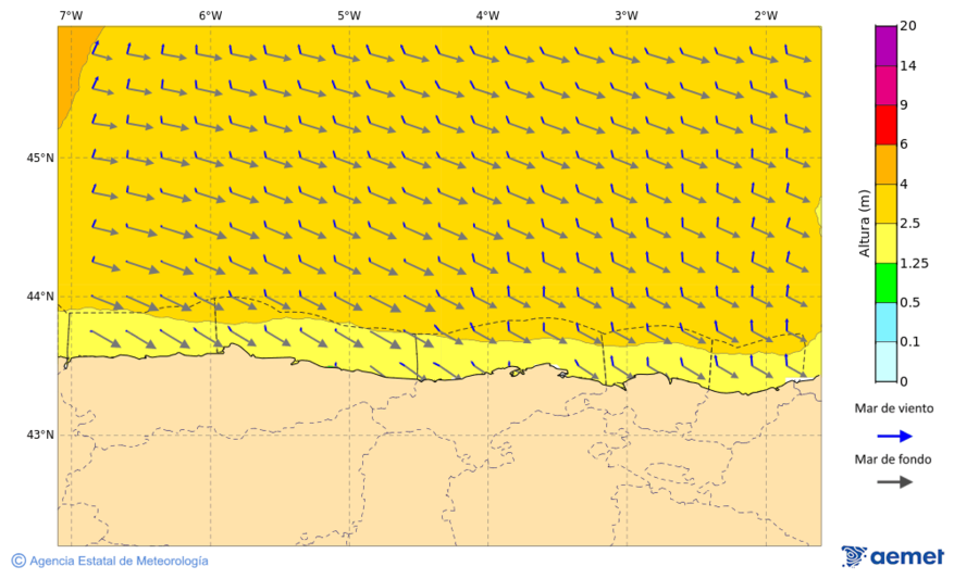 Imagen de Zonas Costeras mircoles, 05 noviembre 2025 a las 01:00