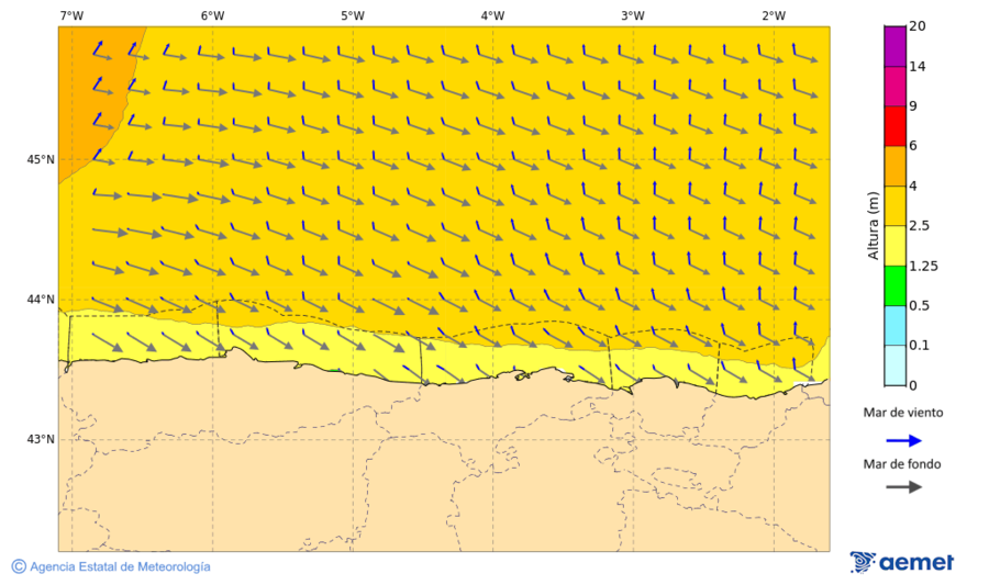 Imagen de Zonas Costeras mircoles, 05 noviembre 2025 a las 04:00