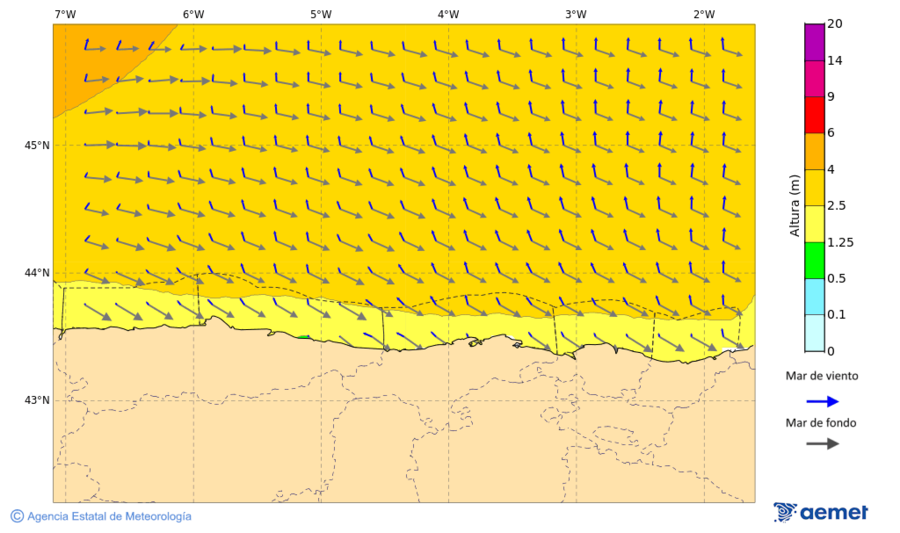 Imagen de Zonas Costeras mircoles, 05 noviembre 2025 a las 07:00