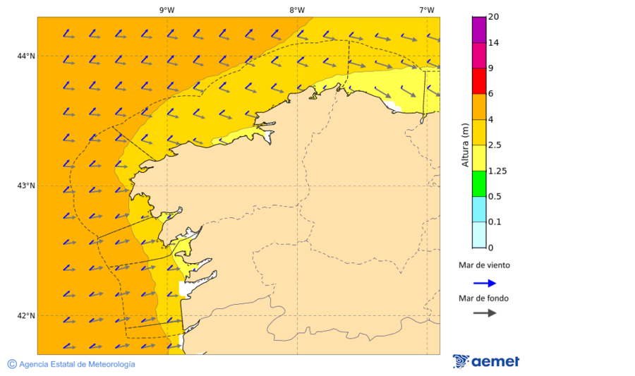 Imaxe de Zonas Costeiras mrcores, 5 novembro  2025 10:00