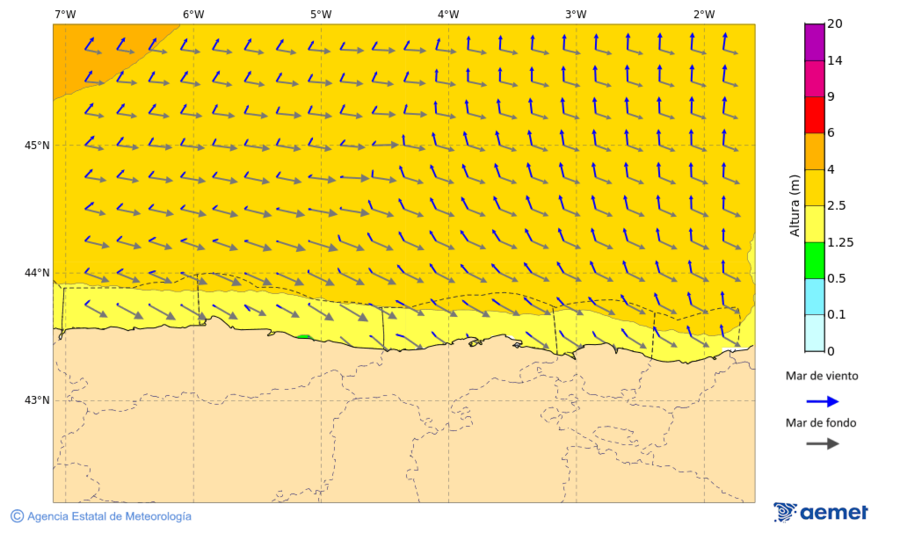 Imagen de Zonas Costeras mircoles, 05 noviembre 2025 a las 13:00