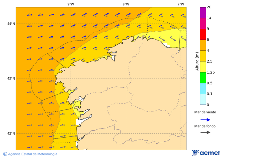 Imaxe de Zonas Costeiras mrcores, 5 novembro  2025 16:00