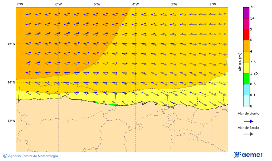 Imagen de Zonas Costeras mircoles, 05 noviembre 2025 a las 22:00