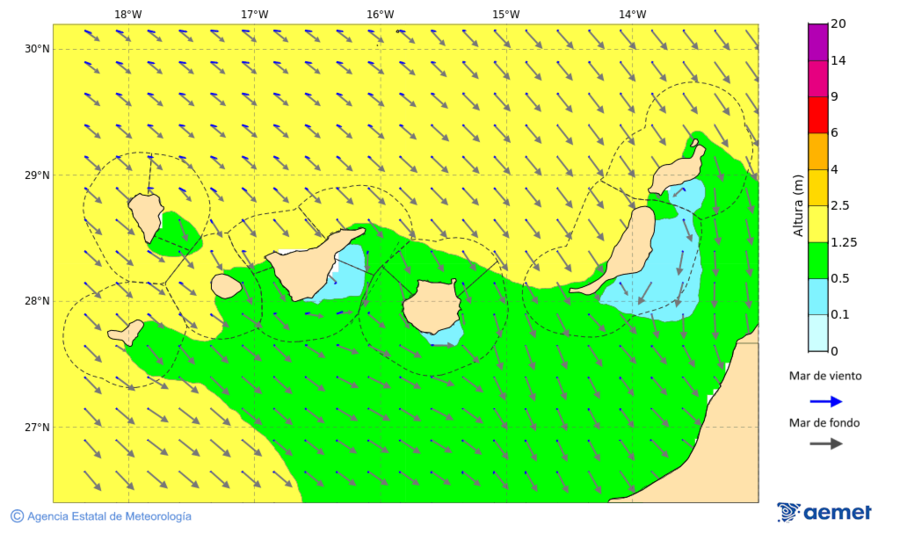 Imagen de Zonas Costeras mircoles, 05 noviembre 2025 a las 03:00
