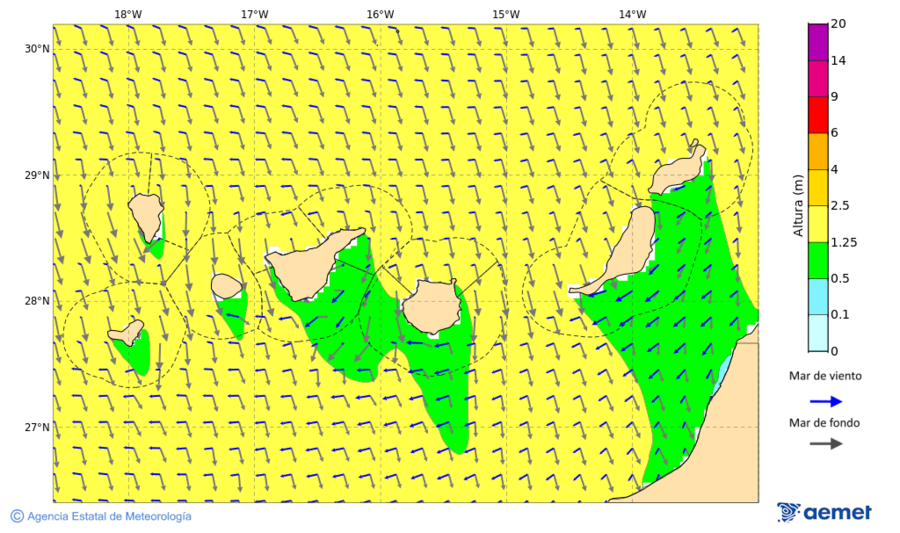 Kostaldeetako irudia astelehena, 2025ko azaroak 03, ordua: 12:00
