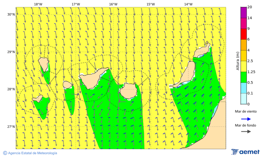 Kostaldeetako irudia asteartea, 2025ko azaroak 04, ordua: 00:00