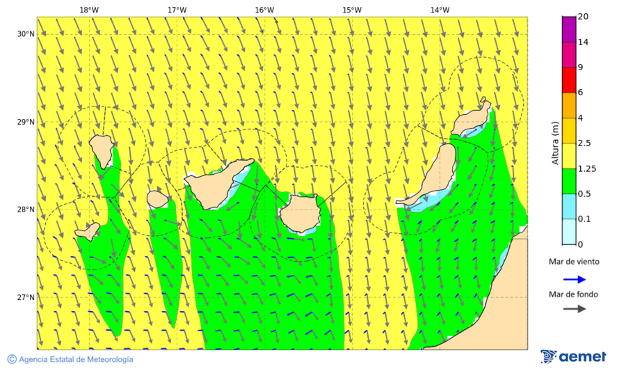 Kostaldeetako irudia asteartea, 2025ko azaroak 04, ordua: 09:00
