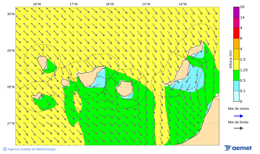 Kostaldeetako irudia asteazkena, 2025ko azaroak 05, ordua: 00:00