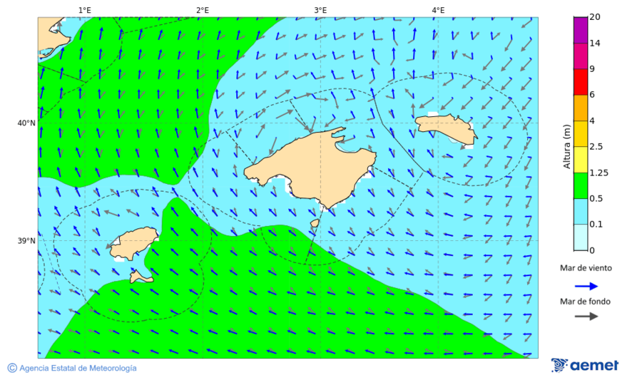 Imaxe de Zonas Costeiras mrcores, 5 novembro  2025 07:00