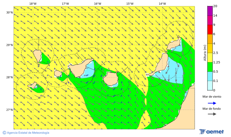 Kostaldeetako irudia asteazkena, 2025ko azaroak 05, ordua: 09:00