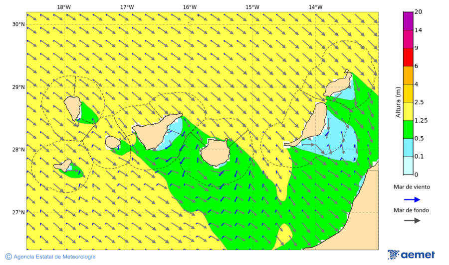 Kostaldeetako irudia asteazkena, 2025ko azaroak 05, ordua: 12:00