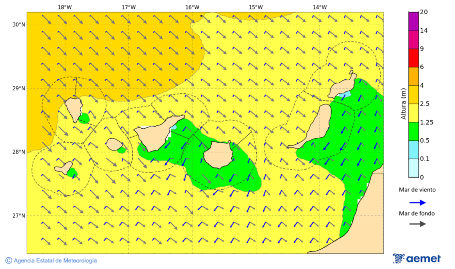 Kostaldeetako irudia osteguna, 2025ko azaroak 06, ordua: 03:00