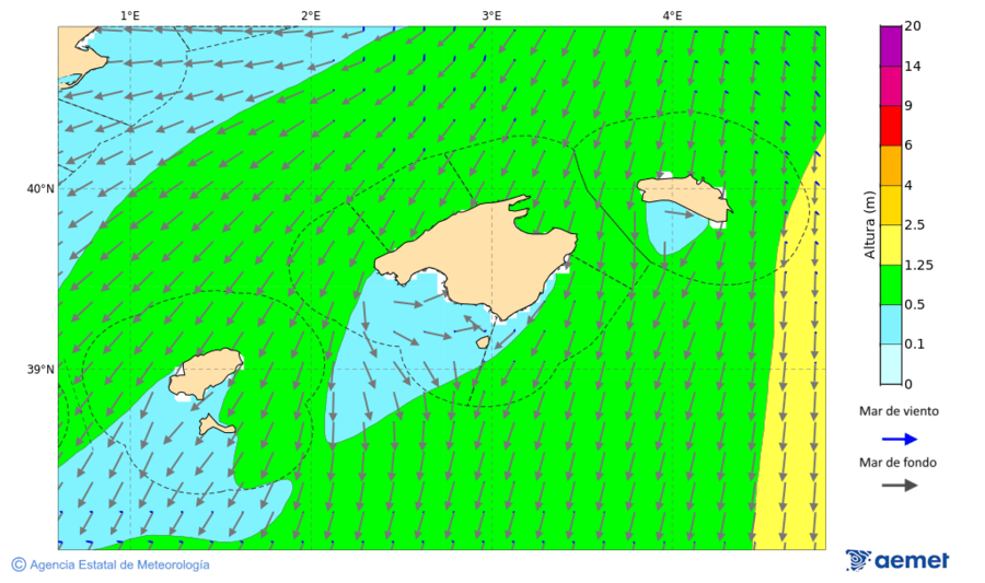 Kostaldeetako irudia asteartea, 2025ko azaroak 04, ordua: 01:00
