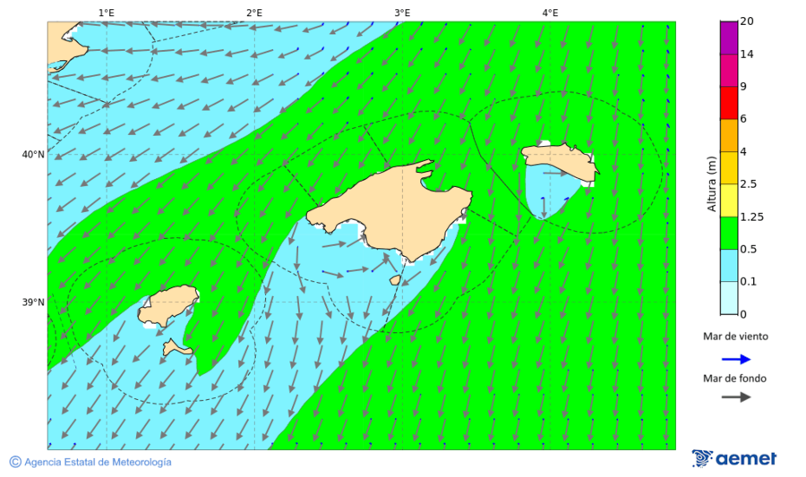 Kostaldeetako irudia asteartea, 2025ko azaroak 04, ordua: 04:00