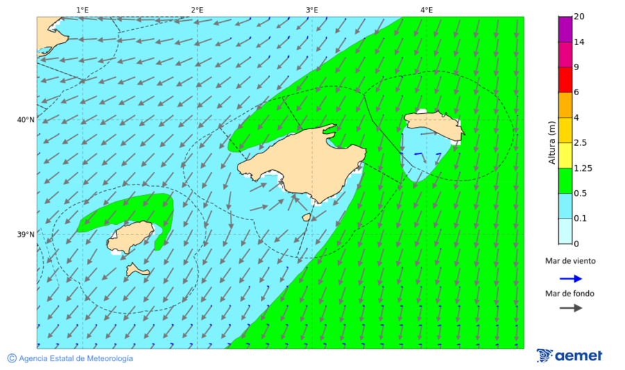 Kostaldeetako irudia asteartea, 2025ko azaroak 04, ordua: 07:00