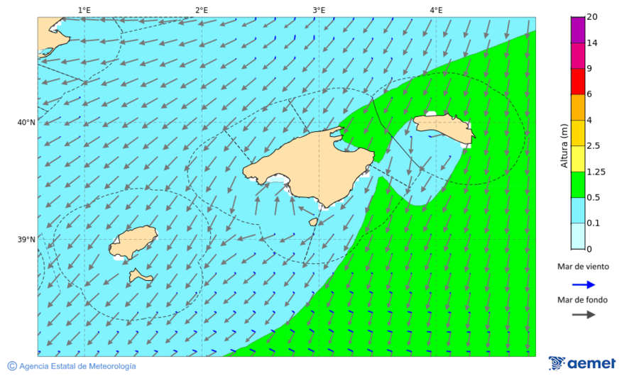 Kostaldeetako irudia asteartea, 2025ko azaroak 04, ordua: 10:00