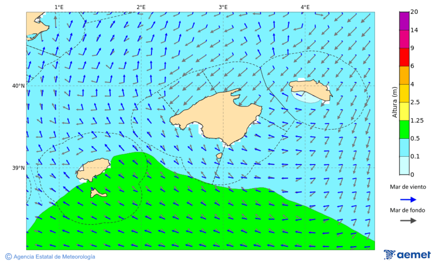 Kostaldeetako irudia asteazkena, 2025ko azaroak 05, ordua: 04:00