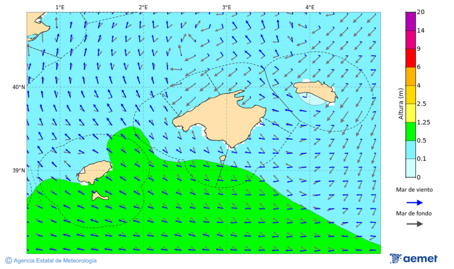 Kostaldeetako irudia asteazkena, 2025ko azaroak 05, ordua: 07:00