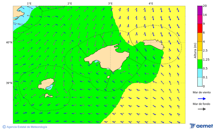 Kostaldeetako irudia larunbata, 2025ko azaroak 08, ordua: 01:00