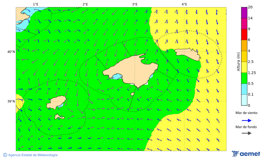 Kostaldeetako irudia larunbata, 2025ko azaroak 08, ordua: 04:00