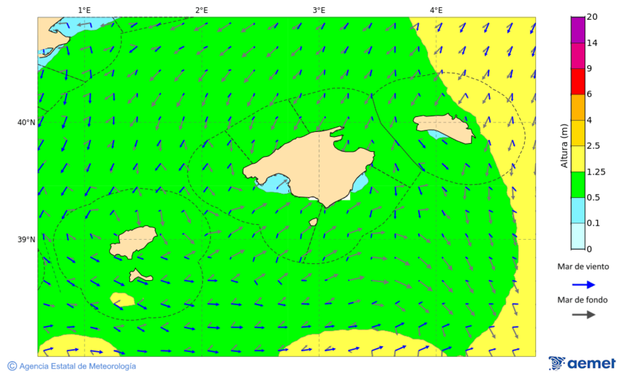 Kostaldeetako irudia larunbata, 2025ko azaroak 08, ordua: 13:00
