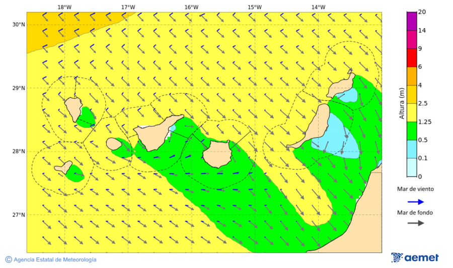 Imaxe de Zonas Costeiras mrcores, 12 novembro  2025 06:00