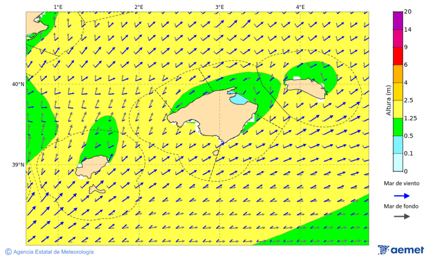 Imatge de zones costaneres dissabte, 15 de novembre  2025 10:00