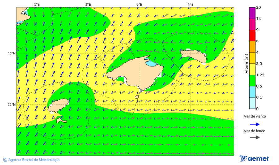 Imatge de zones costaneres dissabte, 15 de novembre  2025 19:00