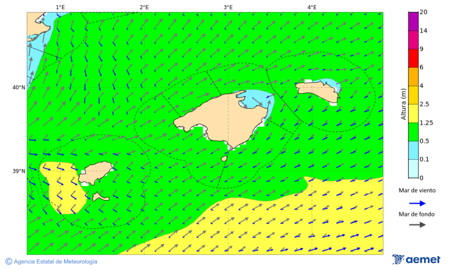 Imatge de zones costaneres dilluns, 17 de novembre  2025 10:00
