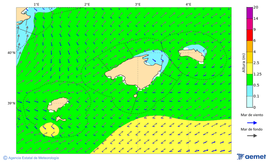 Imatge de zones costaneres dilluns, 17 de novembre  2025 13:00
