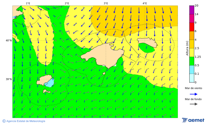 Imatge de zones costaneres dimarts, 18 de novembre  2025 04:00