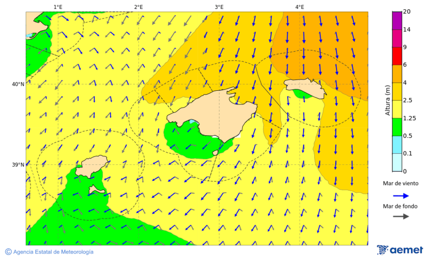 Imatge de zones costaneres dimarts, 18 de novembre  2025 13:00