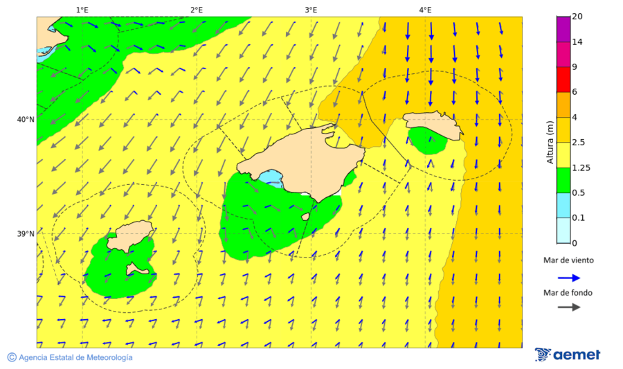 Imatge de zones costaneres dimarts, 18 de novembre  2025 19:00