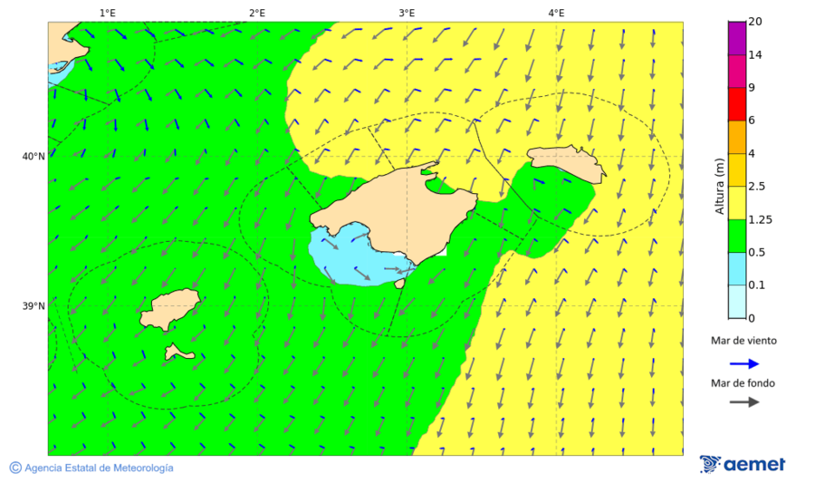 Imatge de zones costaneres dimecres, 19 de novembre  2025 04:00