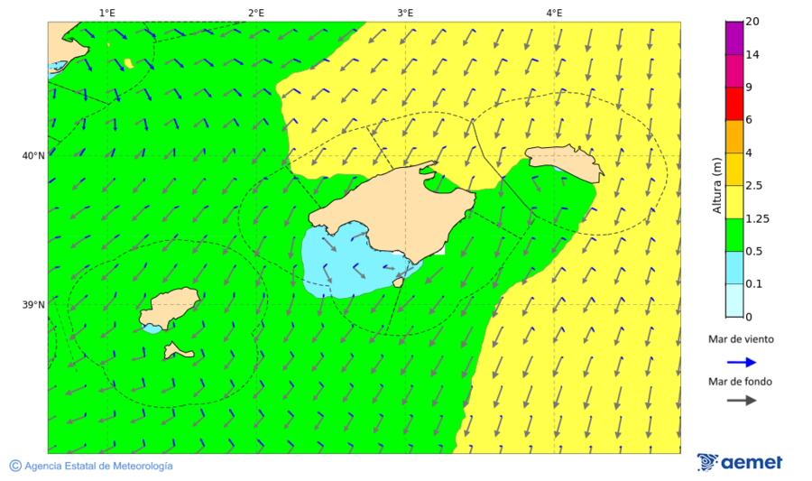 Imatge de zones costaneres dimecres, 19 de novembre  2025 07:00