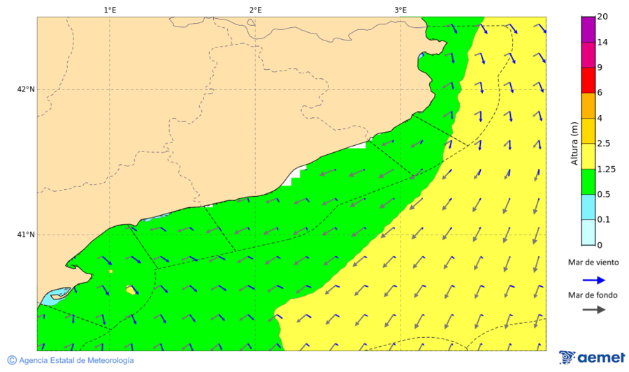 Coastal Areas Image: Wednesday, 19 November  2025 07:00